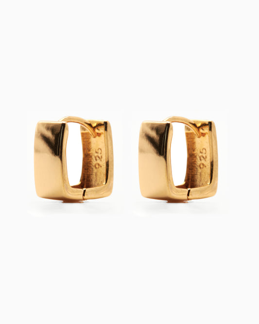 Everyday Square Huggie Earring