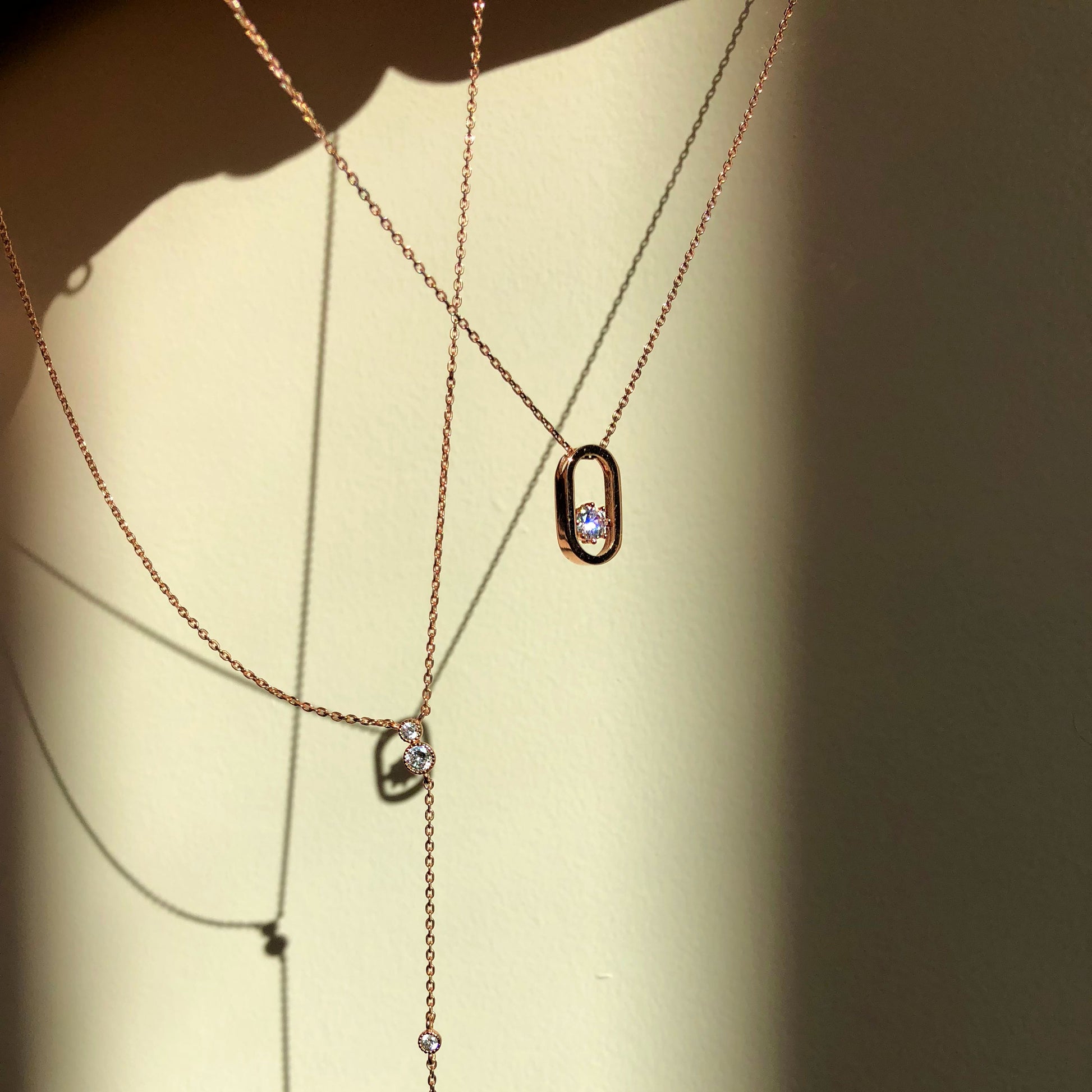 everyday minimal dainty jewelry dalhaejewelry timeless style capsule wardrobe staple minimalist fashion staple fine sterling silver gold vermeil diamond necklace romantic rosegold everyday diamond necklace link necklace delicate cz necklace